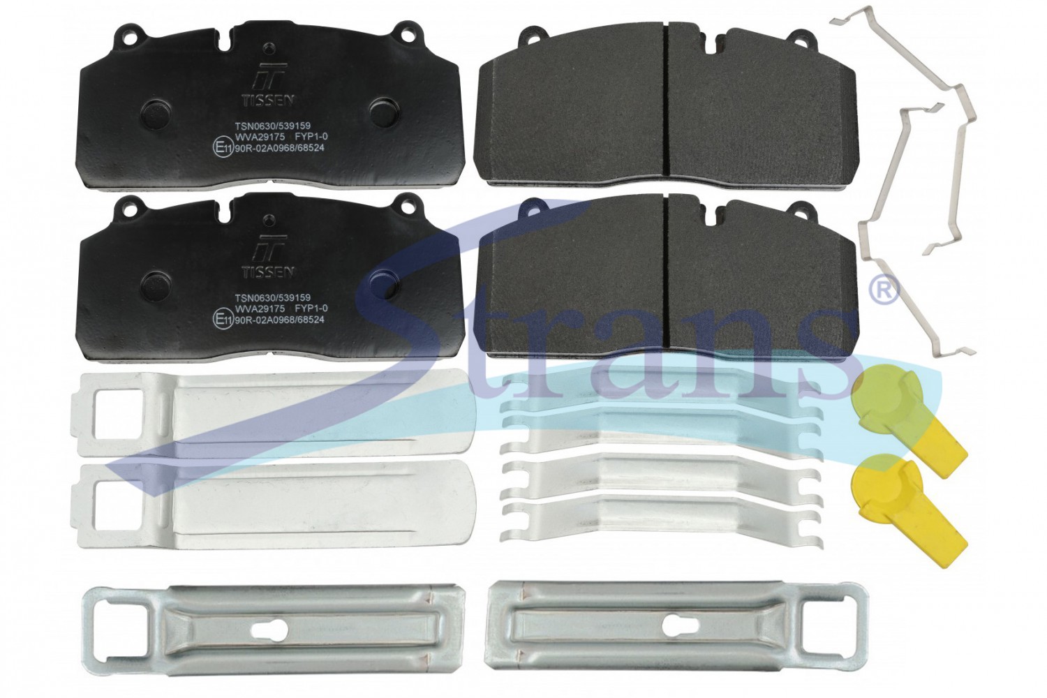 Brake Pads Saf B9-22S Haldex Modul T 22.5 Sbs 2220 210*93*30Mm